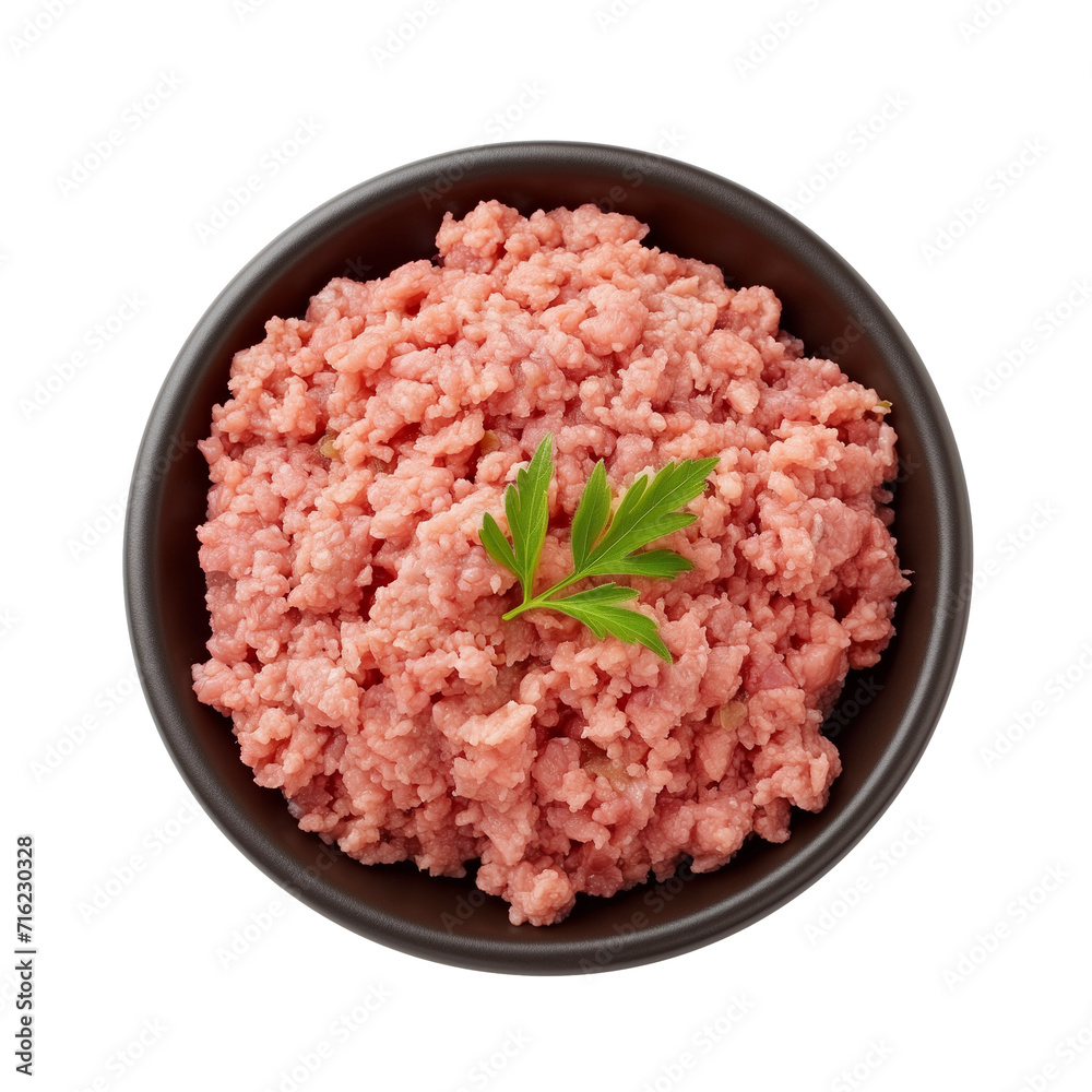 Ground Turkey - Isolated on transparent background Ground Turkey - Isolated on transparent background
