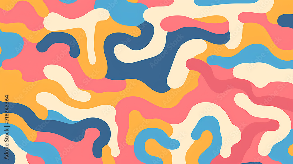 Abstract seamless doodle background, artistic background Abstract seamless doodle background, artistic background
