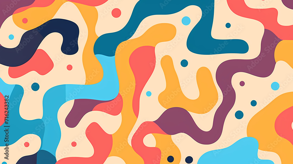 Abstract seamless doodle background, artistic background Abstract seamless doodle background, artistic background