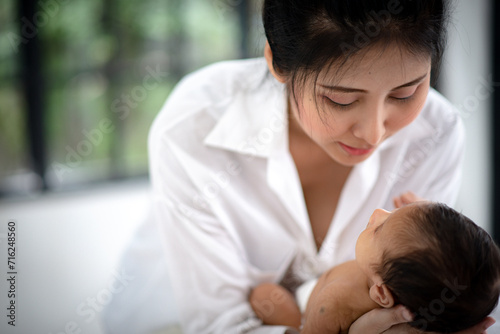 Portrait of Asian Mother or...