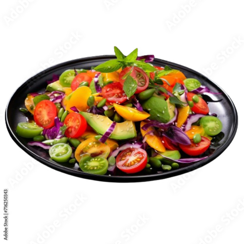 salad with vegetables