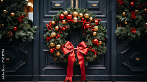 A_photo_of_a_beautifully_decorated_Christmas_wreath_with