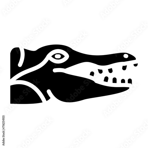 Crocodile Icon Style