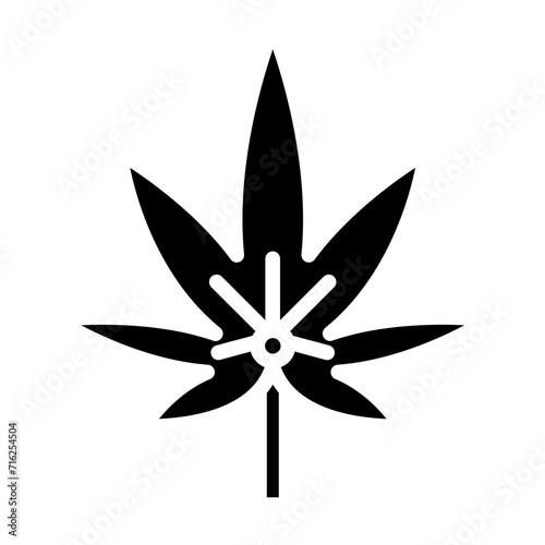 Hashish Icon Style