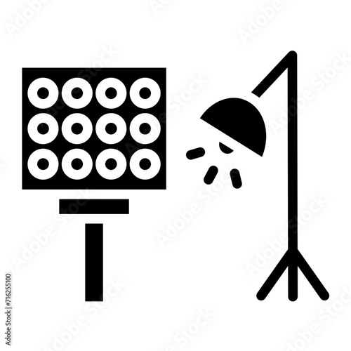 Lighting Equipment Icon Style