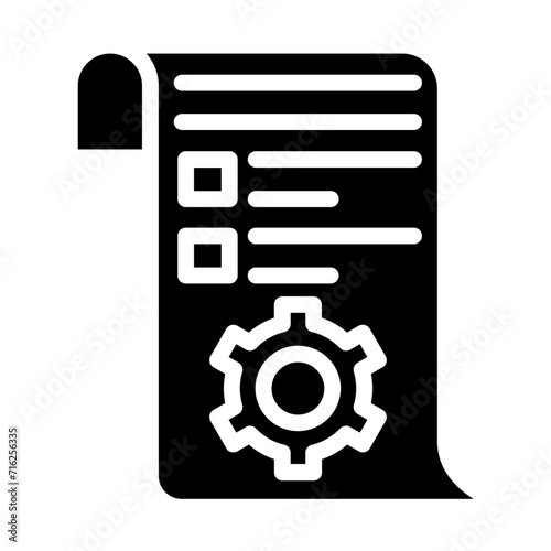 Work Instructions Icon Style