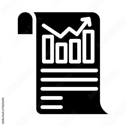 Statistics Report Icon Style