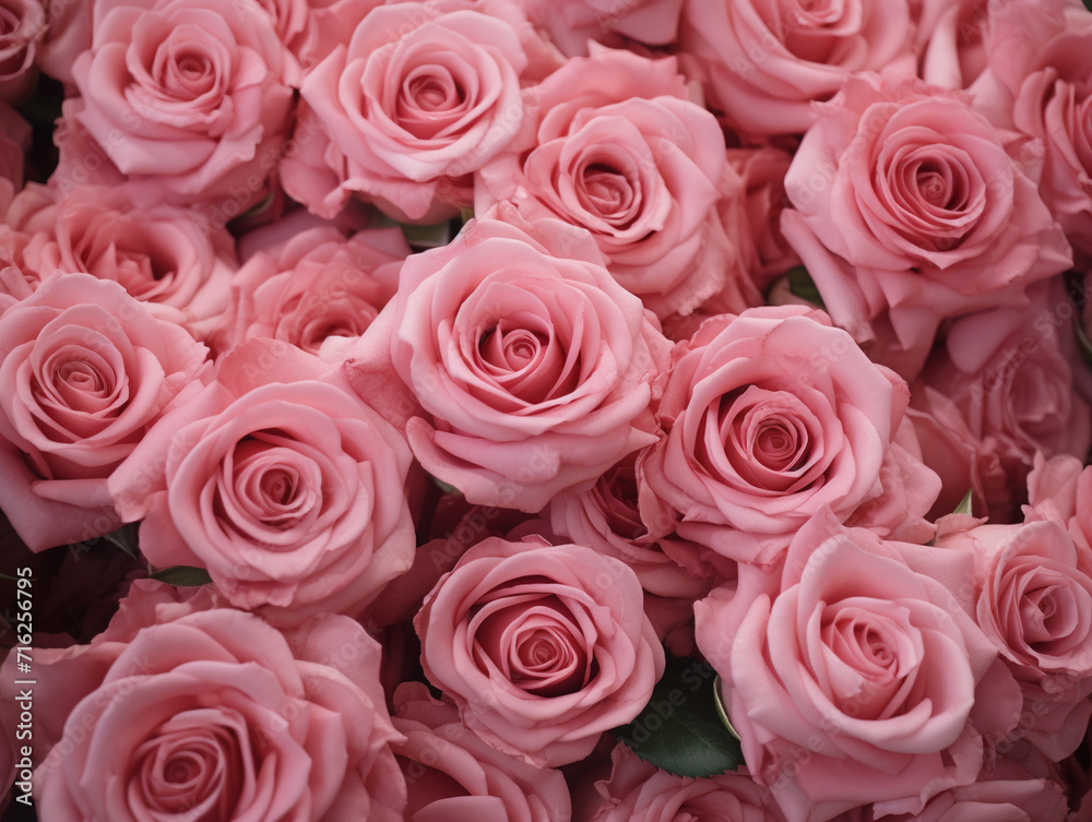 Close up of blooming pink roses flowers and petals
Generative AI Close up of blooming pink roses flowers and petals
Generative AI