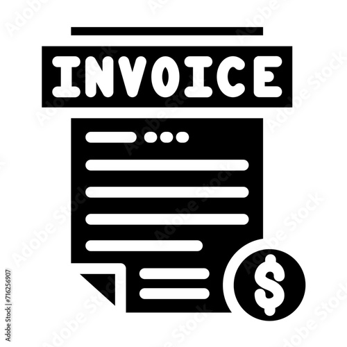 Invoice Factoring Icon Style