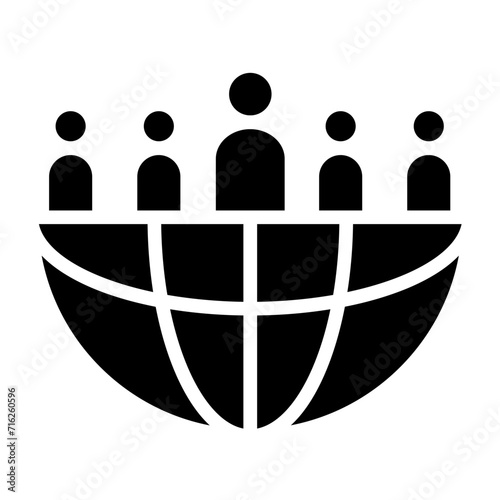 Human Geography Icon Style