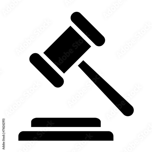 Gavel Icon Style