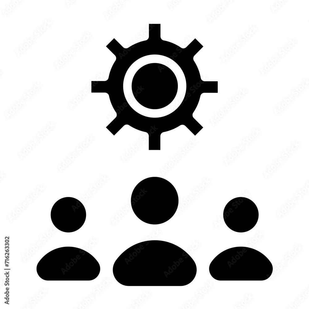 Executive Team Icon Style Executive Team Icon Style
