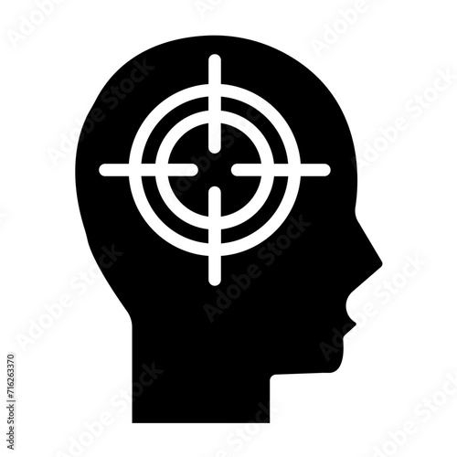 Head Hunting Icon Style