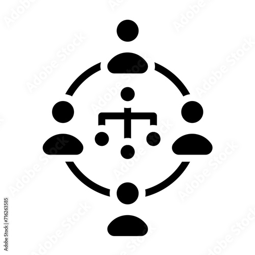 Telework Icon Style