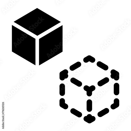 Digital Twins Icon Style