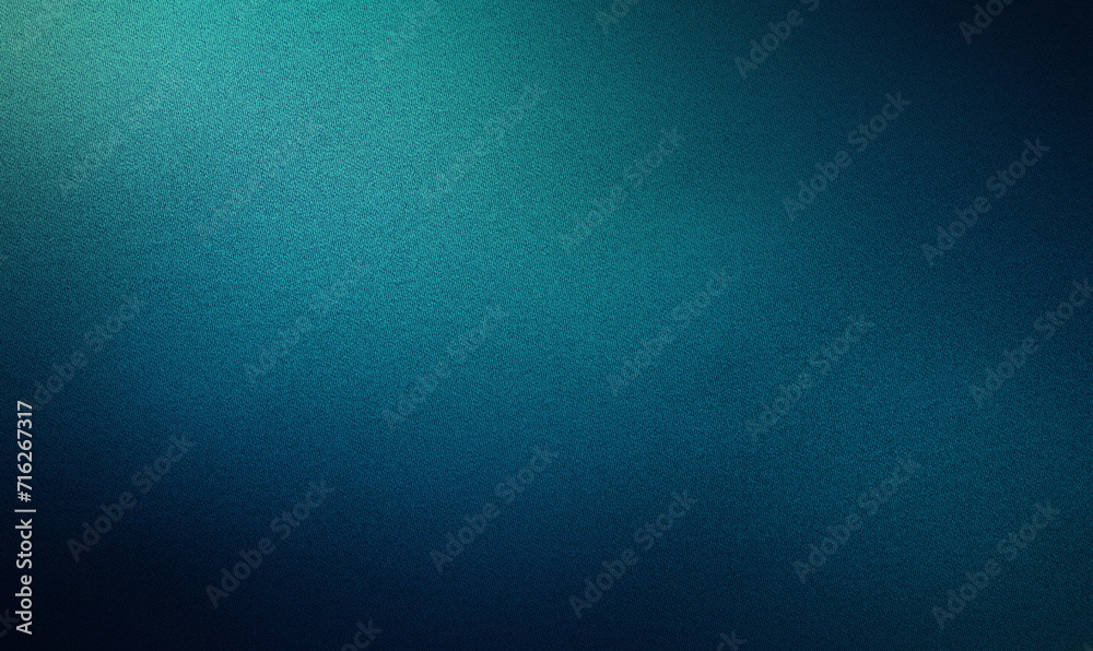 Black Dark Light Jade, Petrol, Teal, Cyan, Sea Blue, Green Wavy Line Background.Ombre Gradient with Blue Atoll Color. Noise Grain for a Rough, Grungy Texture. Matte  Metallic Effect. Template Design - obrazy, fototapety, plakaty 