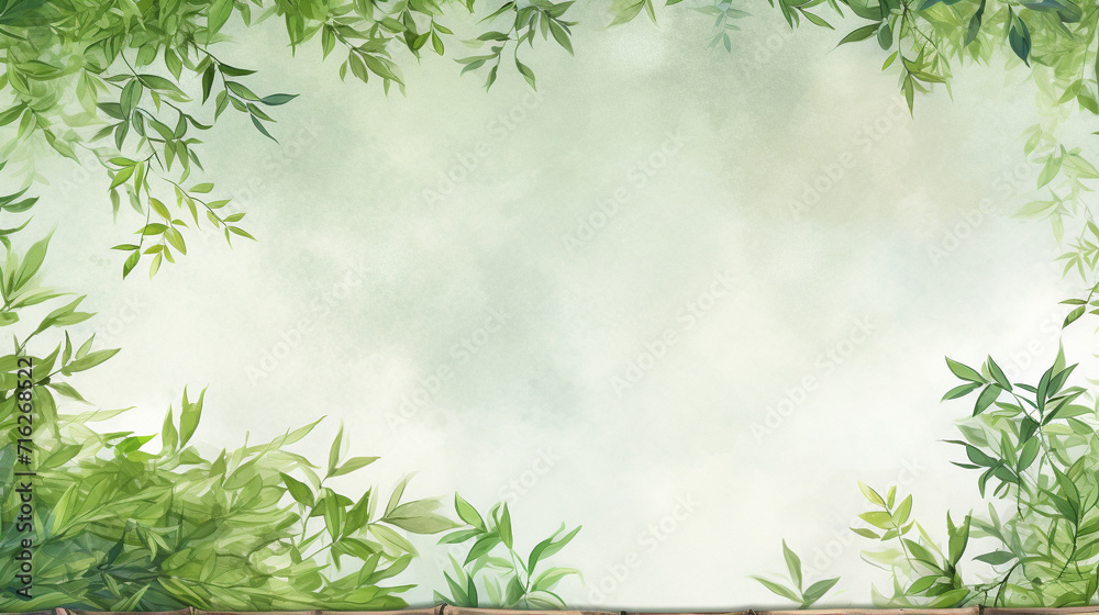 bamboo forest in the morning bamboo forest in the morning