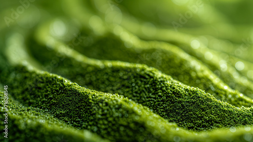 Matcha Green Tea Abstract Background photo