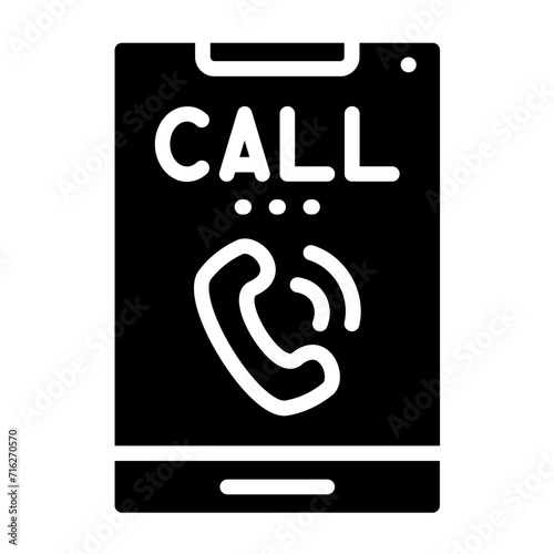 Phone answering Icon Style