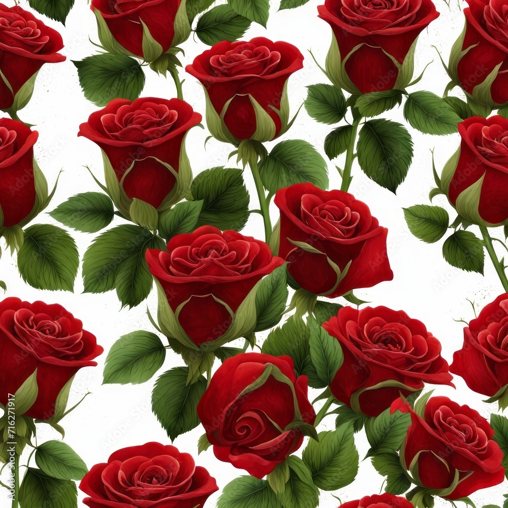 A beautiful bunch of red roses on a white background A beautiful bunch of red roses on a white background