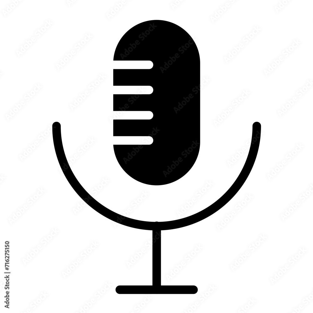 Microphone Icon Style