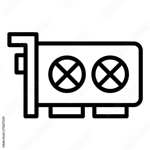 Graphic Card Icon Style