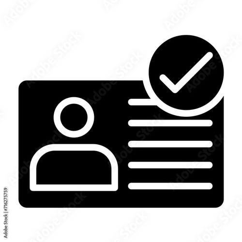 Identity Check Icon Style