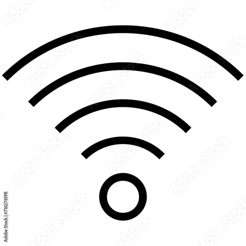 Wifi Signals Vector Icon