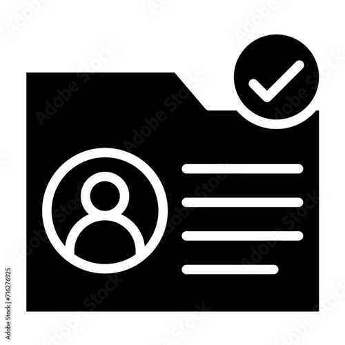 Identity Verification Icon Style