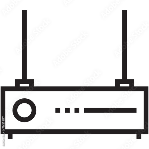 Internet Modem Vector Icon