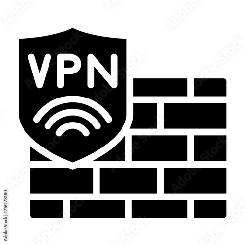 Firewall VPN Icon Style