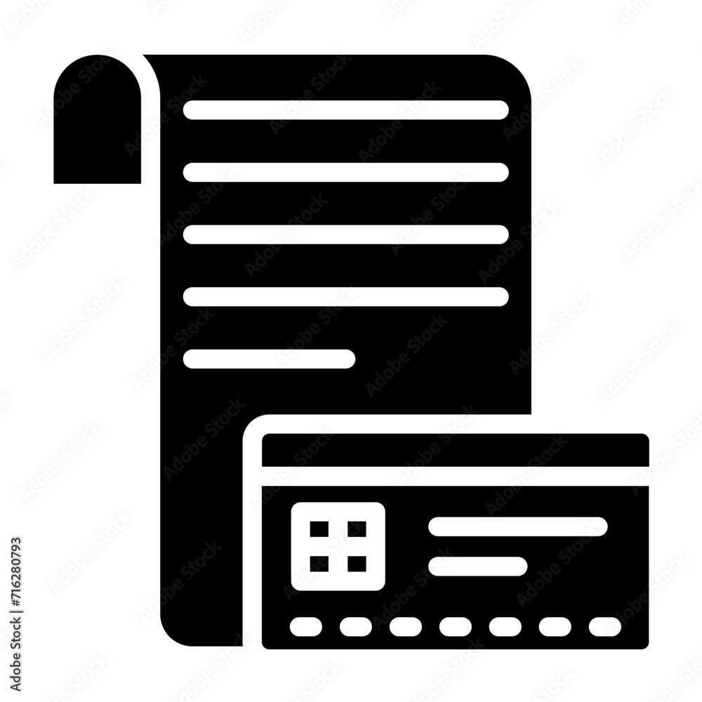 Payment Details Icon Style Payment Details Icon Style