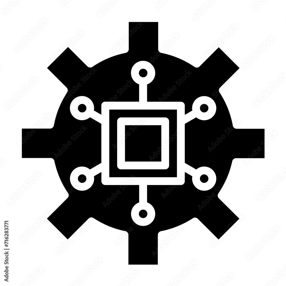 STEM Education Icon Style STEM Education Icon Style