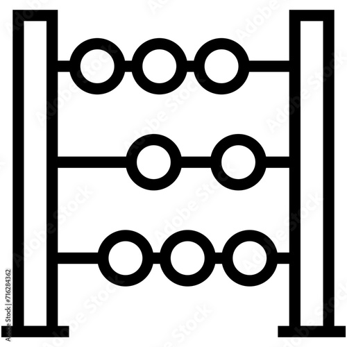 Abacus Vector Icon
