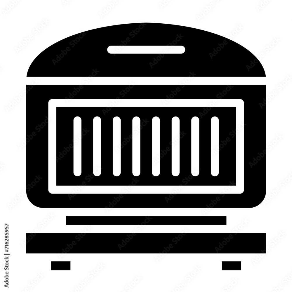 Sandwich grill Icon Style Sandwich grill Icon Style