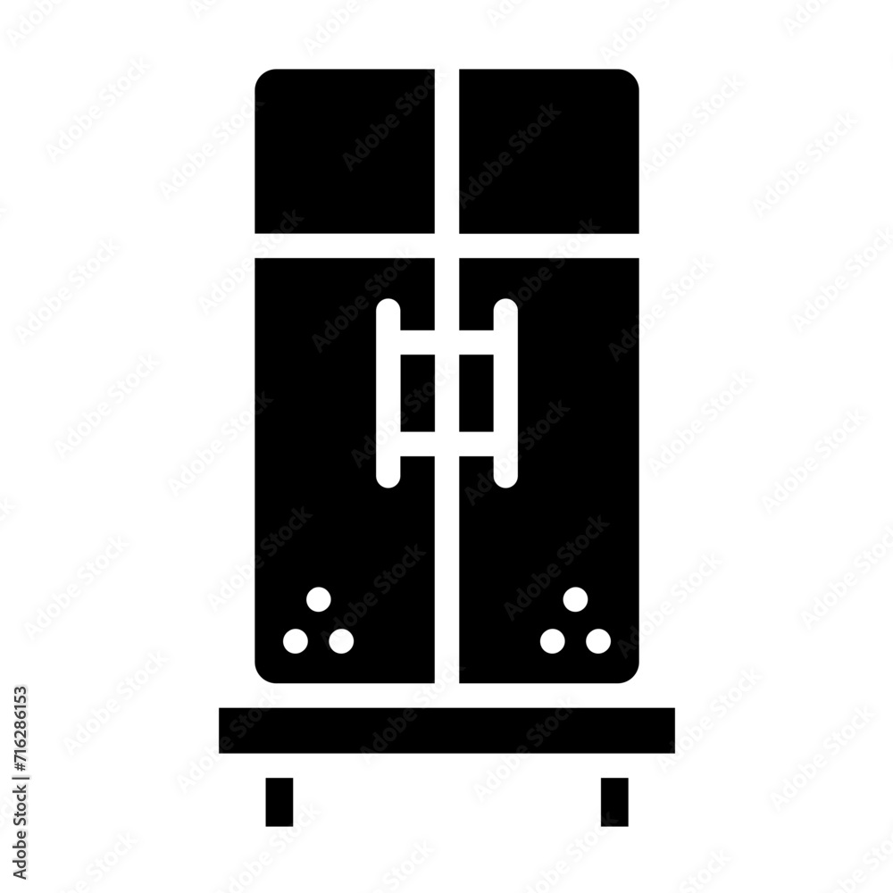 Upright freezer Icon Style Upright freezer Icon Style