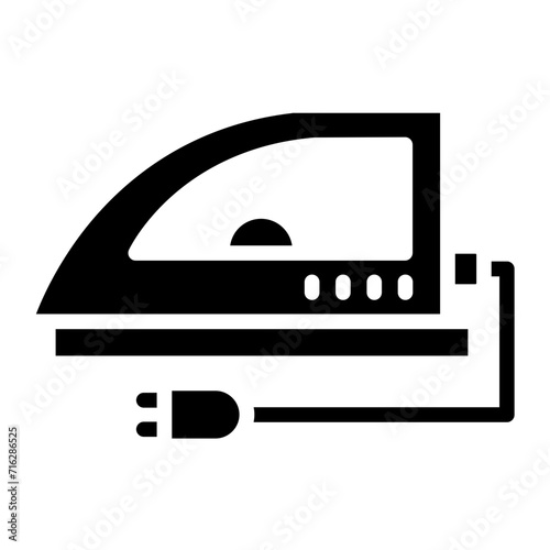 Clothes steamer Icon Style