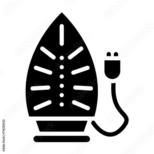 Flat iron Icon Style