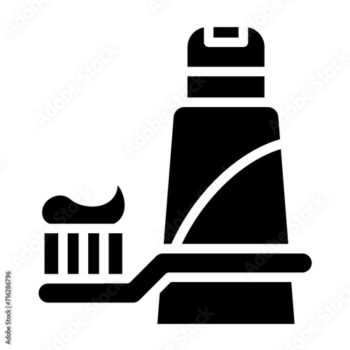 Toothpaste Icon Style