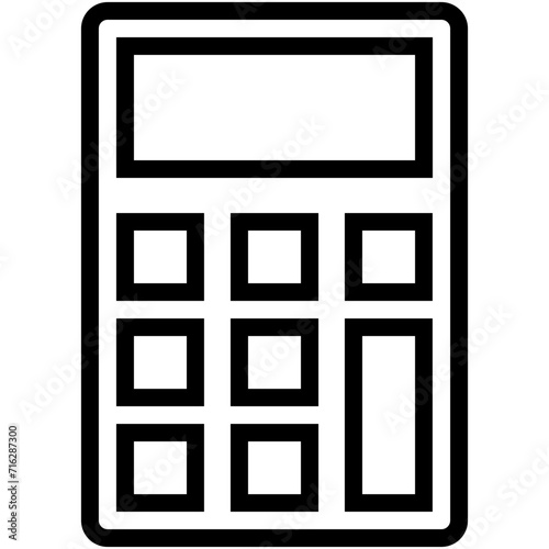 Calculator Vector Icon