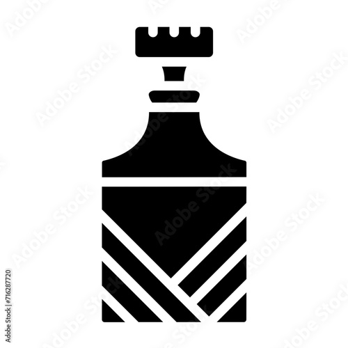 Wine Decanter Icon Style