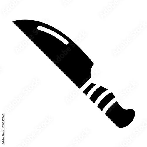Electric Slicing Knife Icon Style