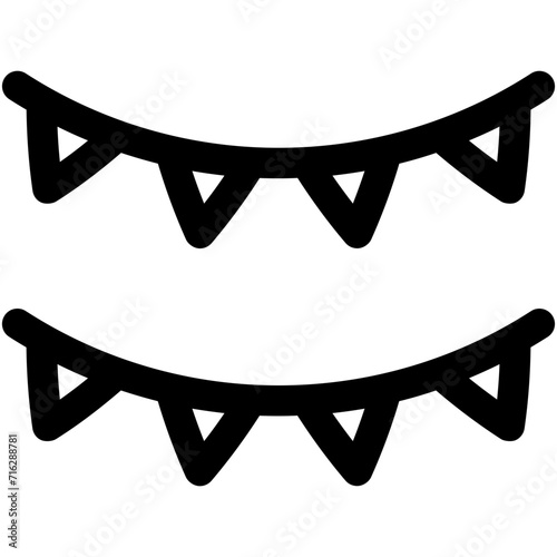 Buntings Vector Icon