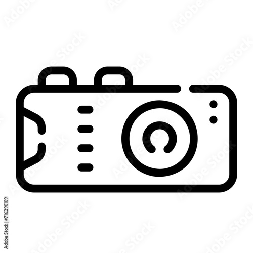 tape recorder Line Icon