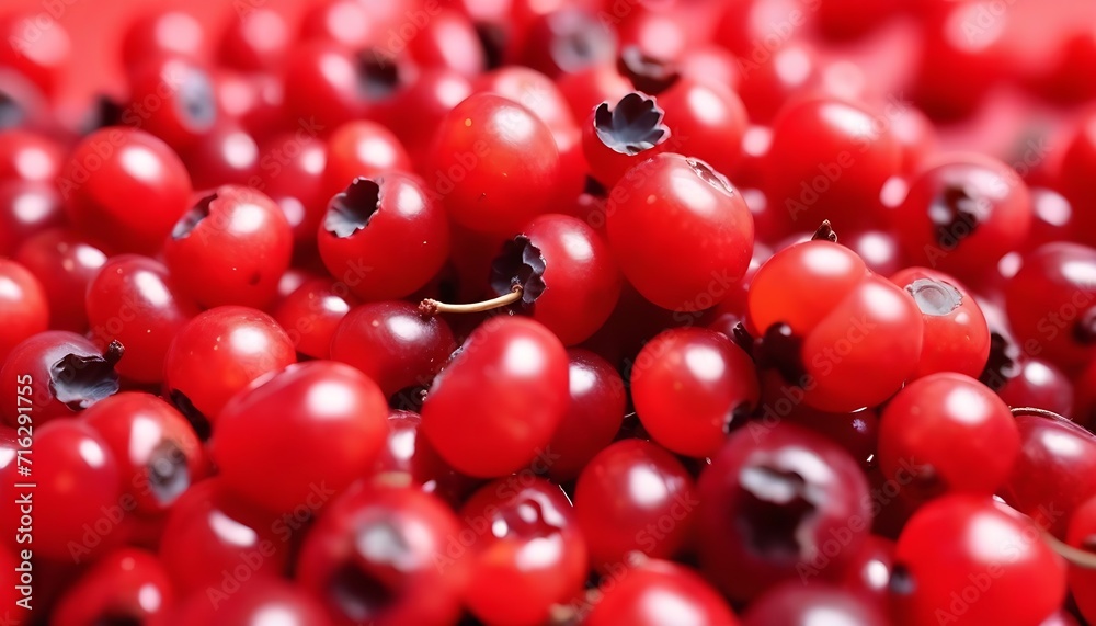 Cranberries macro Cranberries macro
