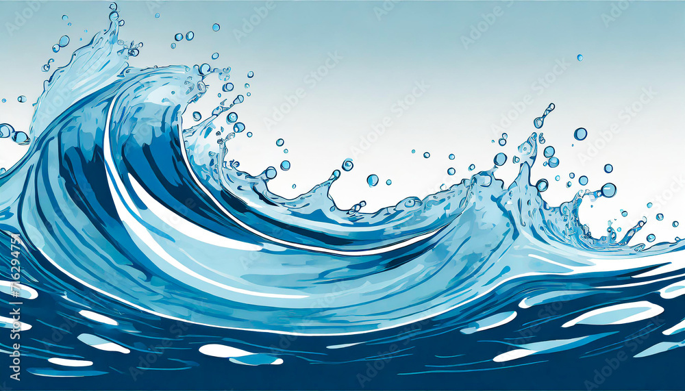 Ripples in Time: Frozen Moments of Elegance in the Dynamic Water Movement Ripples in Time: Frozen Moments of Elegance in the Dynamic Water Movement