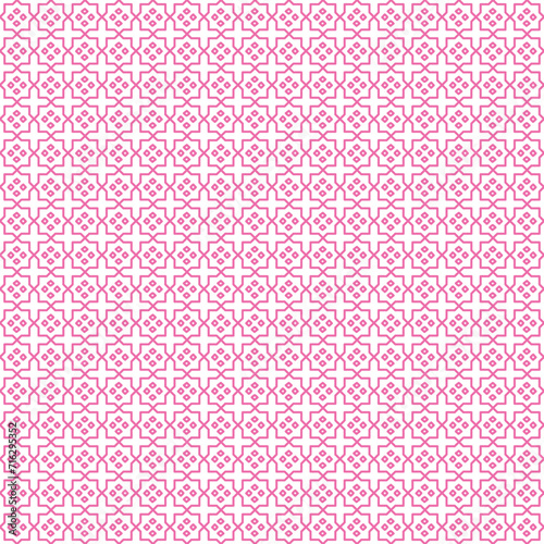 Luxury Geometric Ornamental Pattern Texture Background Vector