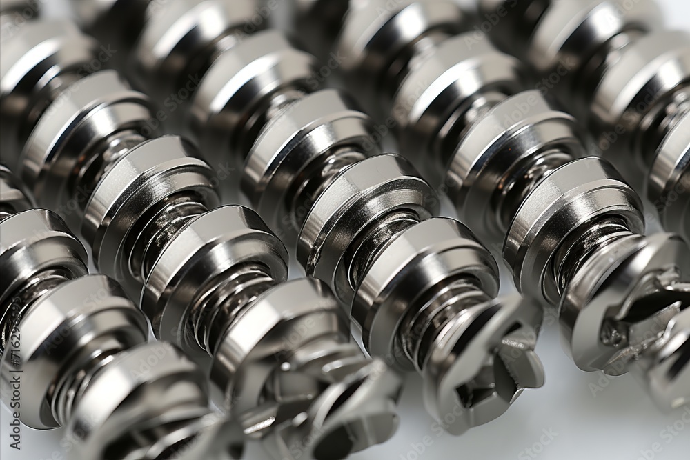set of metal pushers for closing systems set of metal pushers for closing systems