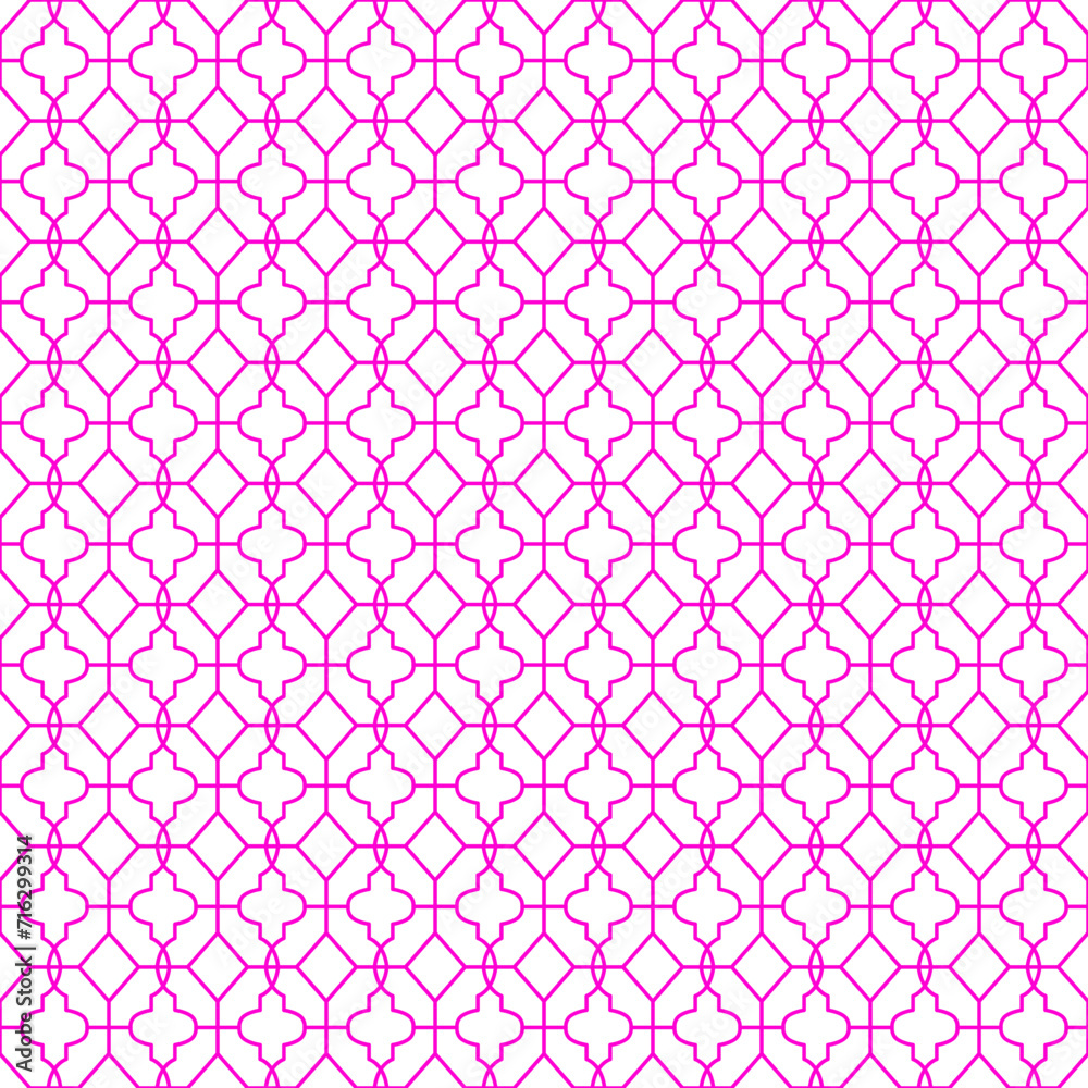 Fototapeta premium Luxury Geometric Ornamental Fashion Pattern Texture Background VECTOR