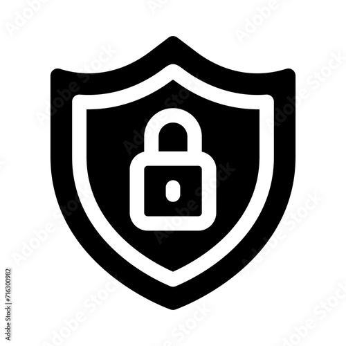 shield glyph icon